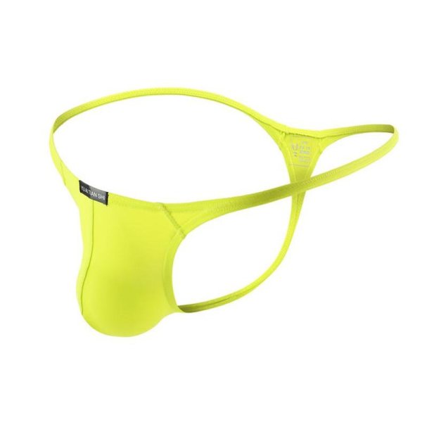 (image for) New Men's Breathable Low-waist T-back Panty