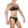 (image for) New Men's Gay Lace Bra And Panty Suit