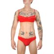 (image for) New Men's Gay Lace Bra And Panty Suit