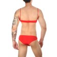 (image for) New Men's Gay Lace Bra And Panty Suit
