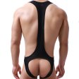 (image for) Men's Breathable Hollowed-out Mesh One-piece Suit