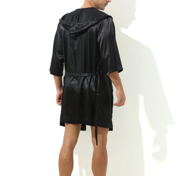 (image for) Sexy Bandaged Relaxed Bathrobe For Men