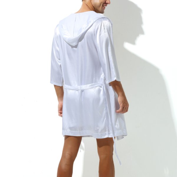 (image for) Sexy Bandaged Relaxed Bathrobe For Men