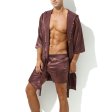 (image for) Sexy Bandaged Relaxed Bathrobe For Men
