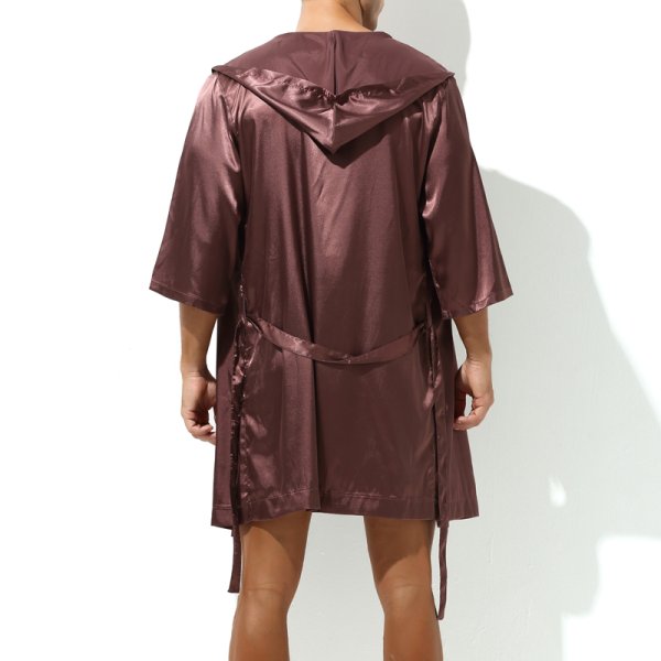(image for) Sexy Bandaged Relaxed Bathrobe For Men