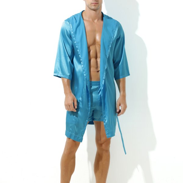 (image for) Sexy Bandaged Relaxed Bathrobe For Men