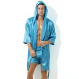 (image for) Sexy Bandaged Relaxed Bathrobe For Men