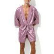 (image for) Sexy Bandaged Relaxed Bathrobe For Men
