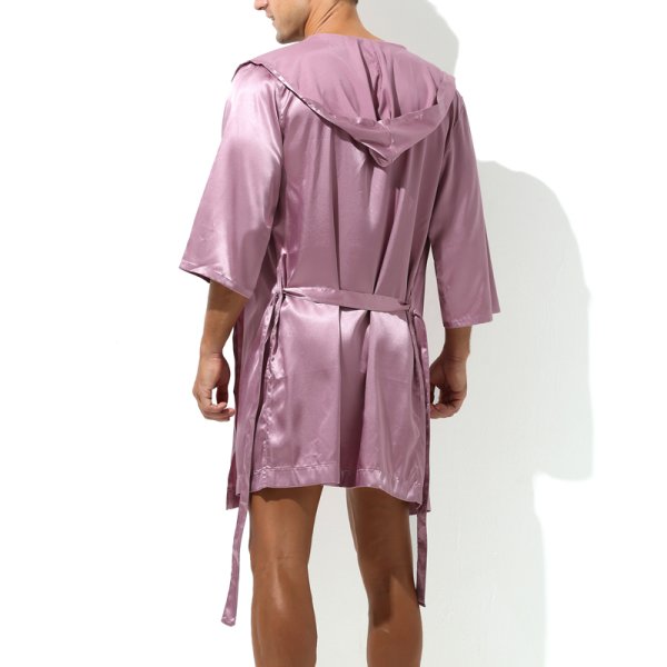 (image for) Sexy Bandaged Relaxed Bathrobe For Men