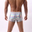 (image for) Strong Men's Hot Stamping Patent Leather Boxers