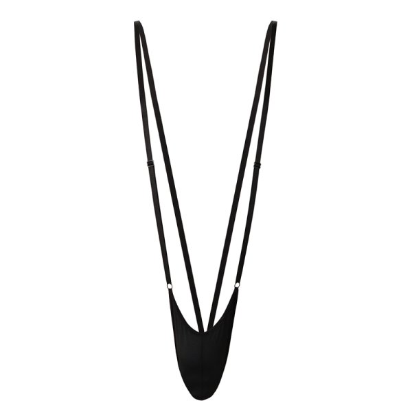 (image for) Sexy Adjustable Strappy One Piece Suit For Men