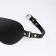 (image for) Men's Adjustable Faux Leather Blindfold With Collar