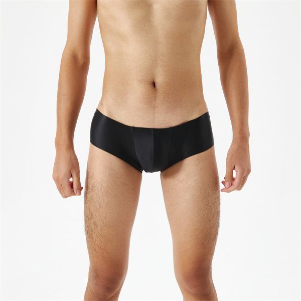 (image for) Sexy High-elastic Smooth Glossy Panty For Men