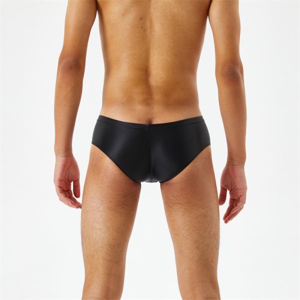 (image for) Sexy High-elastic Smooth Glossy Panty For Men