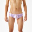 (image for) Sexy High-elastic Smooth Glossy Panty For Men