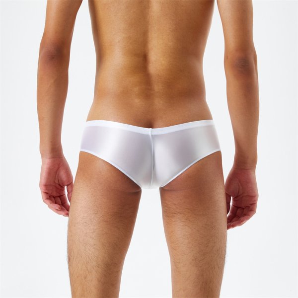(image for) Sexy High-elastic Smooth Glossy Panty For Men