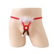 (image for) New Christmas Feather Hat Panty For Men