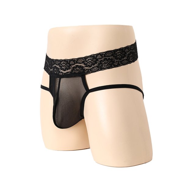 (image for) New Passion Lace Hollowed-out Sexy Panty