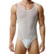 (image for) New Men's Vest Jumpsuit Mesh Sexy Underwears