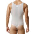 (image for) New Men's Vest Jumpsuit Mesh Sexy Underwears
