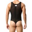 (image for) New Men's Vest Jumpsuit Mesh Sexy Underwears