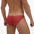 (image for) Men's Fashion Low-waist Transparent Briefs
