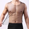 (image for) Hot See-through Fishnet Loose Vest For Men