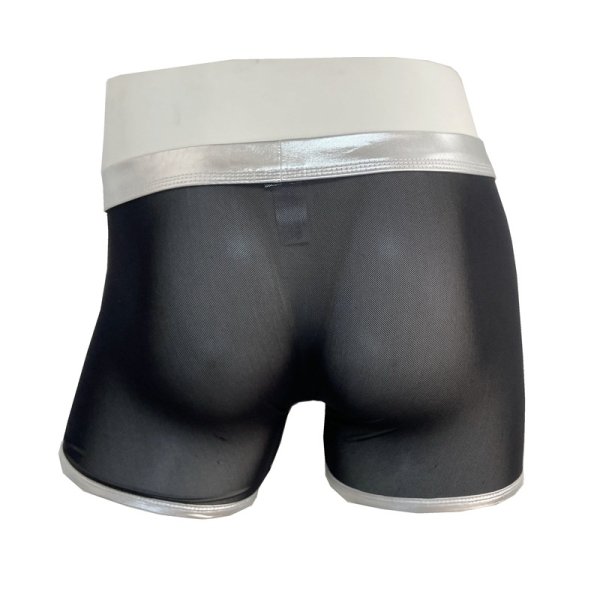 (image for) Men's Hot Front Opening Mesh Panty Boxers