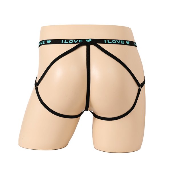 (image for) Sexy Men Elastic Band With Ring Panty Underwear