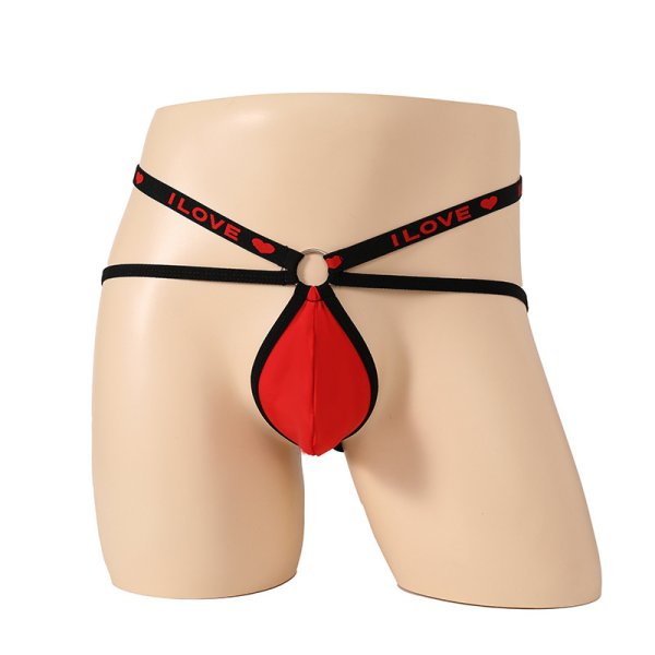 (image for) Sexy Men Elastic Band With Ring Panty Underwear