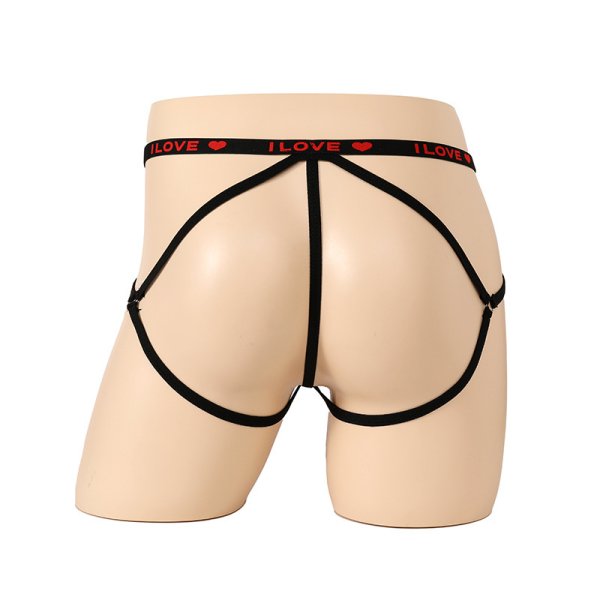 (image for) Sexy Men Elastic Band With Ring Panty Underwear
