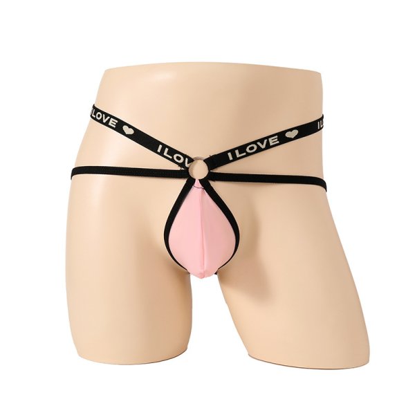 (image for) Sexy Men Elastic Band With Ring Panty Underwear