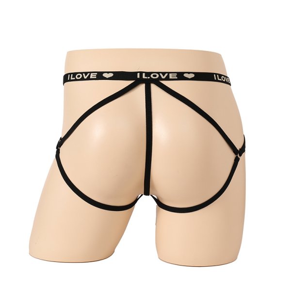 (image for) Sexy Men Elastic Band With Ring Panty Underwear