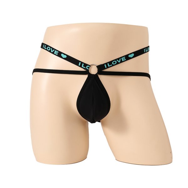 (image for) Sexy Men Elastic Band With Ring Panty Underwear