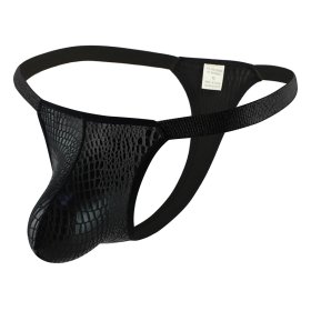 Men's Sexy Crocodile Print T-back Underwears
