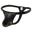 (image for) Men's Sexy Crocodile Print T-back Underwears