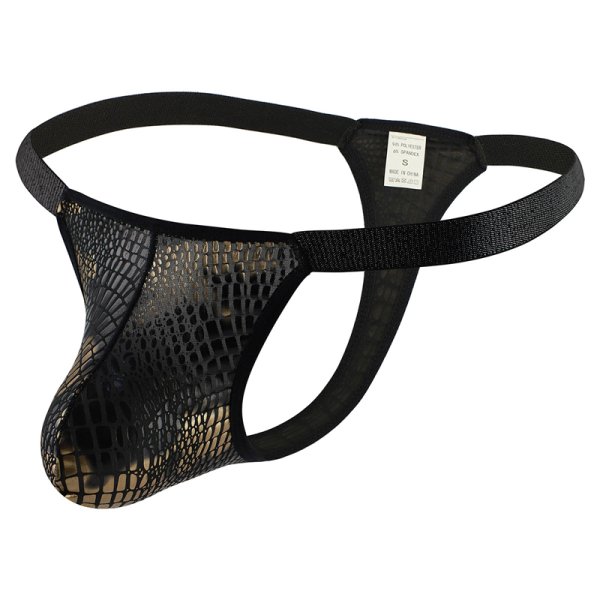 (image for) Men's Sexy Crocodile Print T-back Underwears