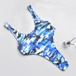 (image for) Strong Men's Elastic Camouflage Bodysuit One-pieces
