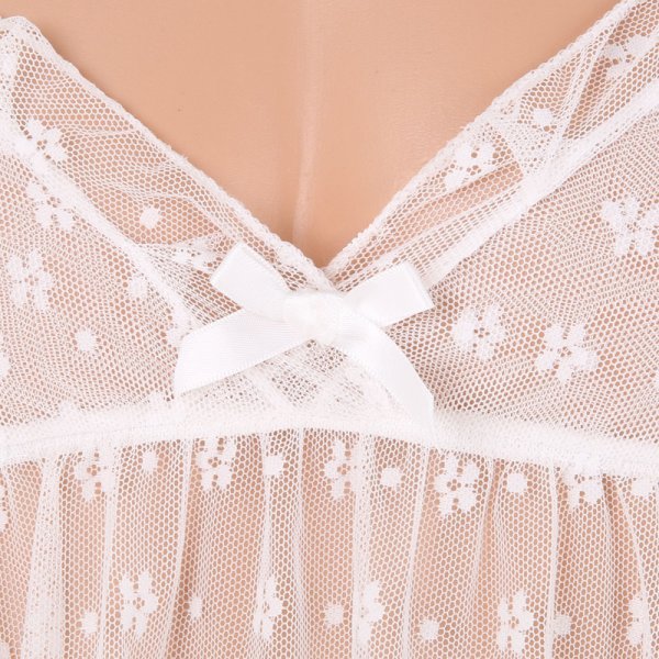 (image for) New Men's Transparent Mesh Night Dress