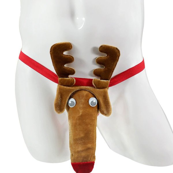 (image for) Alluring Deer Night Panty T-back For Men