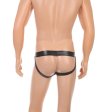(image for) Men's Sexy Faux Leather Assless Panty