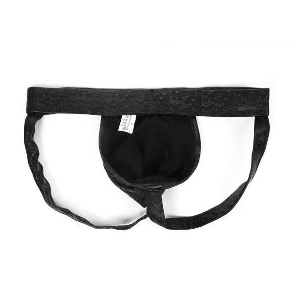 (image for) Men's Sexy Faux Leather Assless Panty
