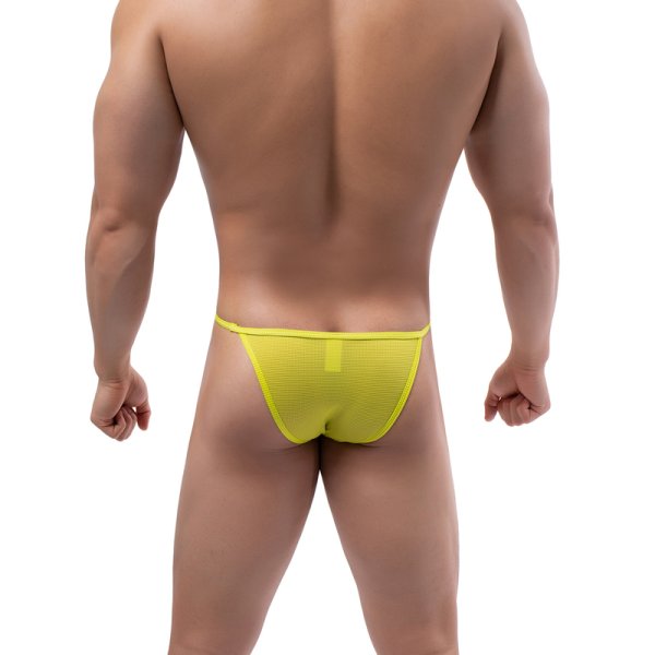 (image for) Men's Sexy Low Waist Breathable Mesh Panty