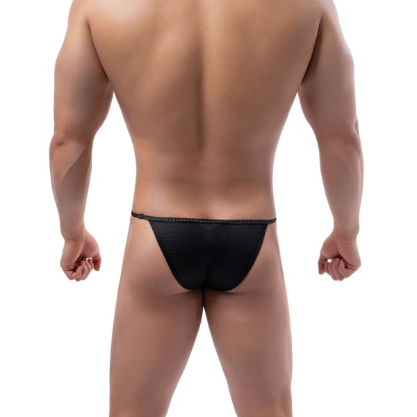 (image for) Men's Sexy Low Waist Breathable Mesh Panty
