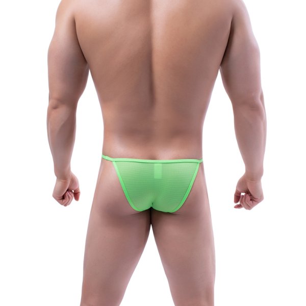 (image for) Men's Sexy Low Waist Breathable Mesh Panty