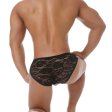(image for) Men's Sexy Leopard Spliced With Lace Panty