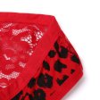 (image for) Men's Sexy Leopard Spliced With Lace Panty