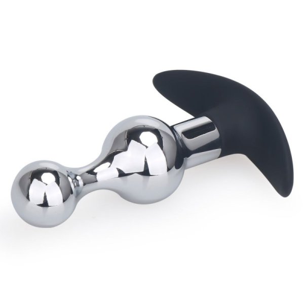 (image for) Silicone Anchor Metal Butt Plug