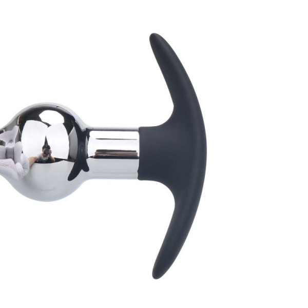 (image for) Silicone Anchor Metal Butt Plug