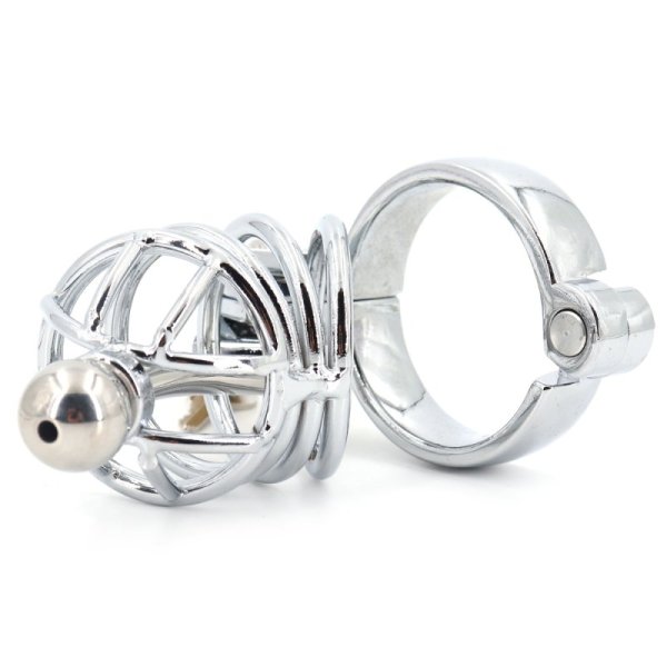 (image for) Master Series Asylum 4 Stainless Steel Chastity Cage